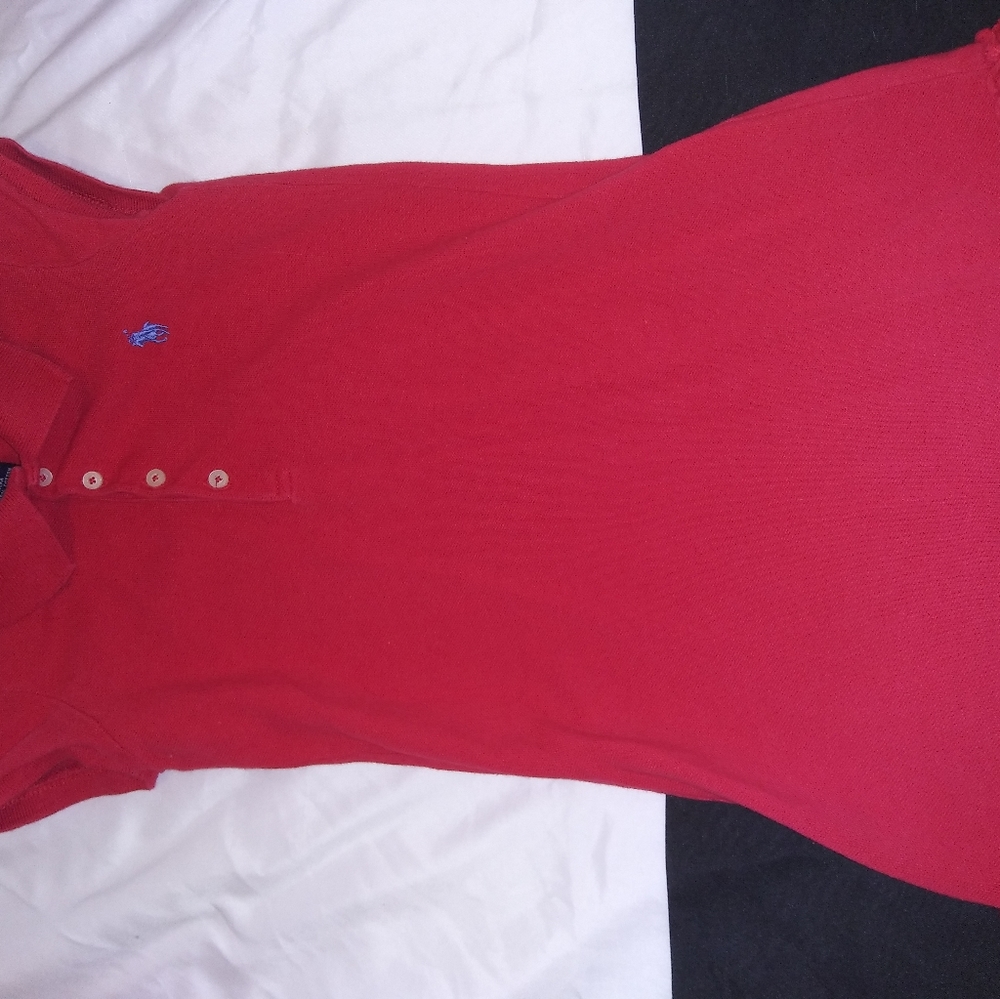 Ralph Lauren red girls size 6 dress